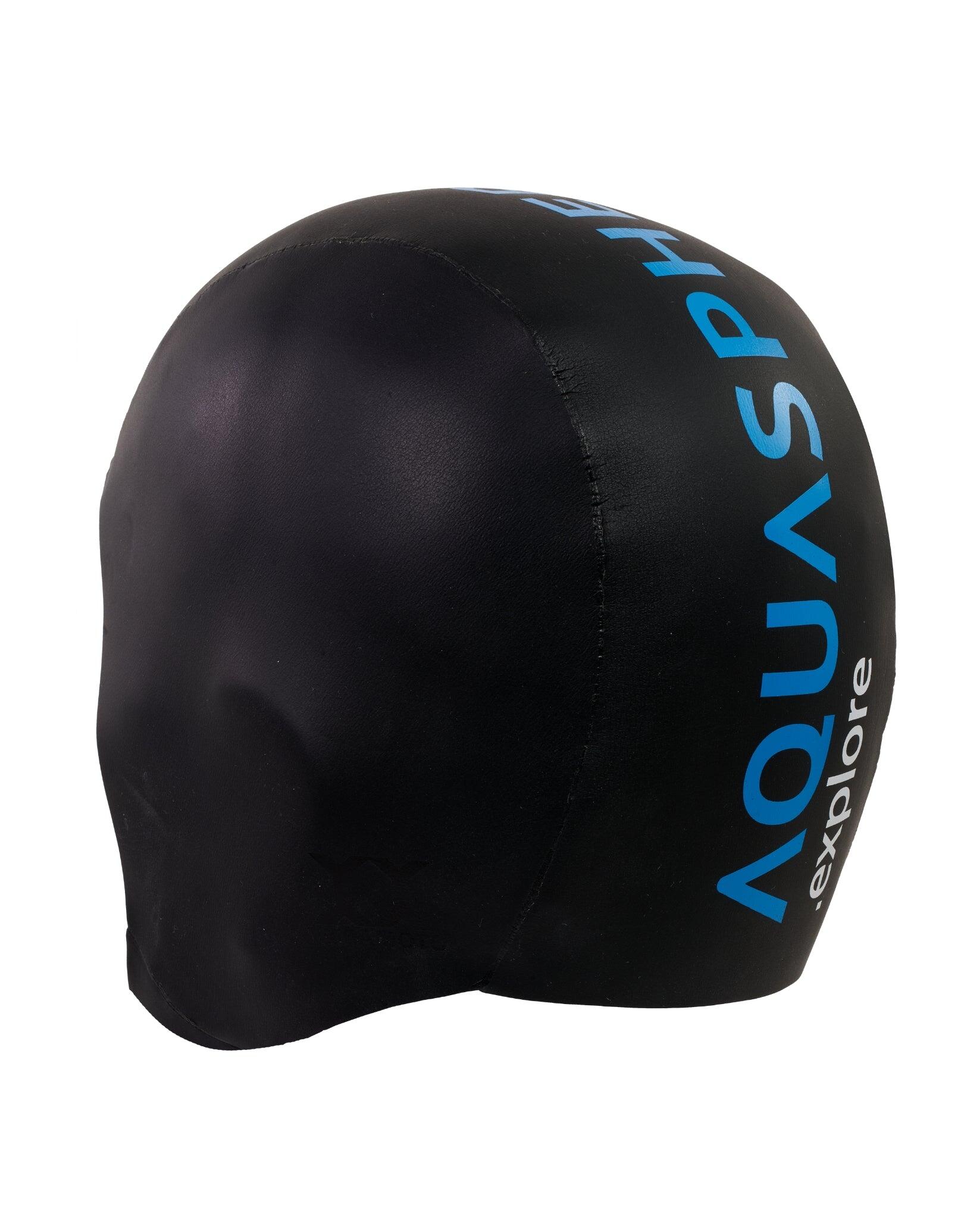 Aqua Sphere Aquaskin Open Water Hood - Black/Blue 2/4
