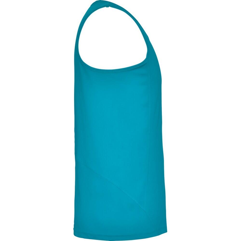 Camiseta Sin Mangas Andre Deportivo para Niños/Niñas Turquesa 3/4