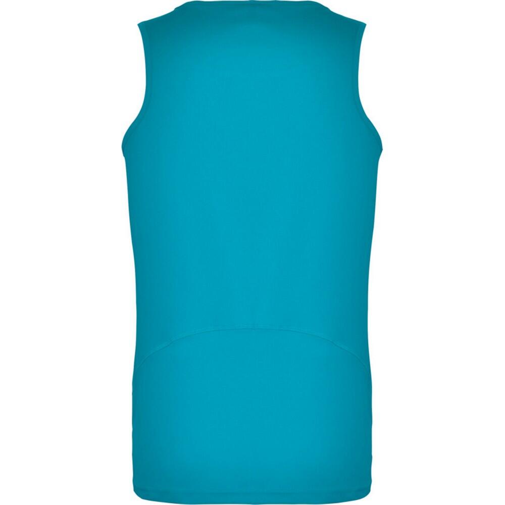 Camiseta Sin Mangas Andre Deportivo para Niños/Niñas Turquesa 2/4