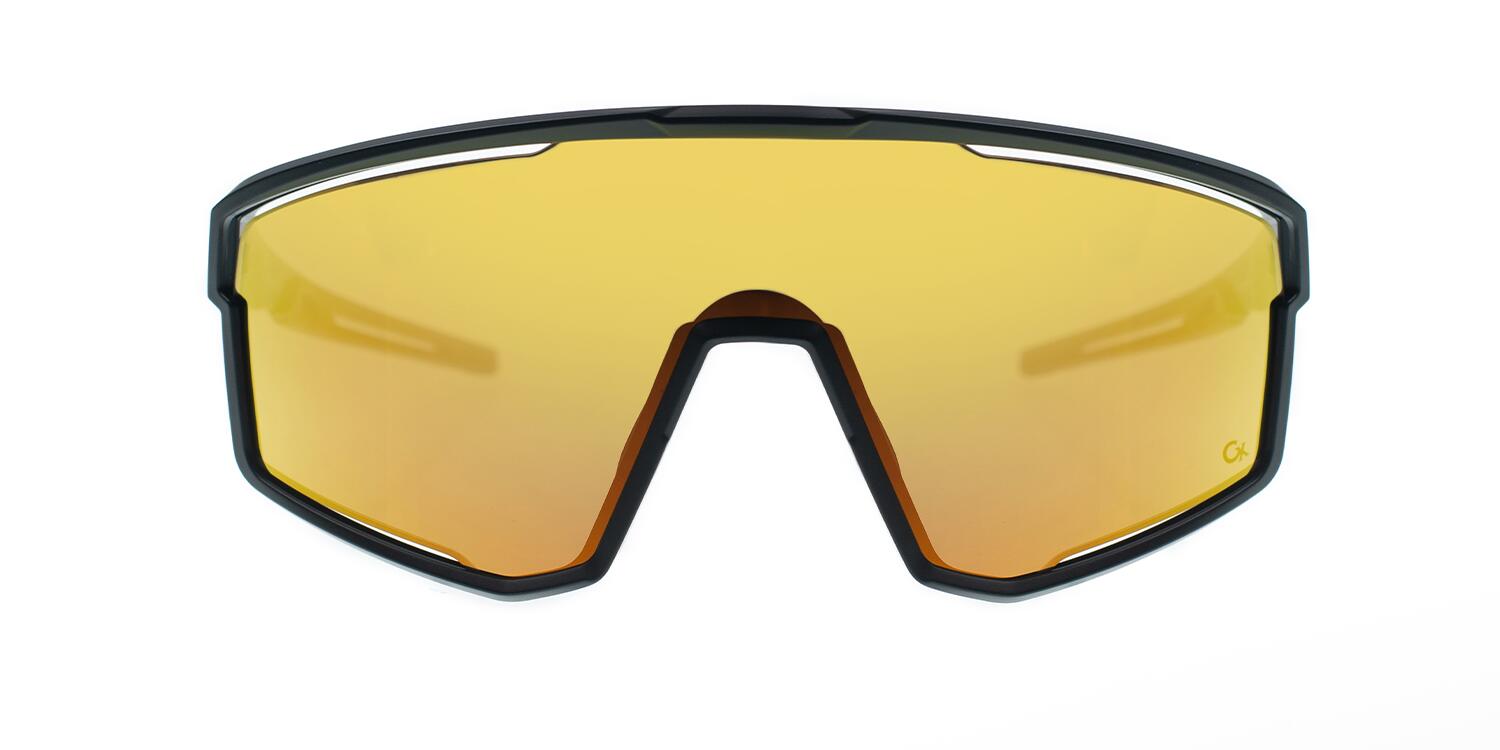 Lunettes de soleil de sport AKILA noir mat, CX Orange - cat.3 - MUNDAKA 2/4