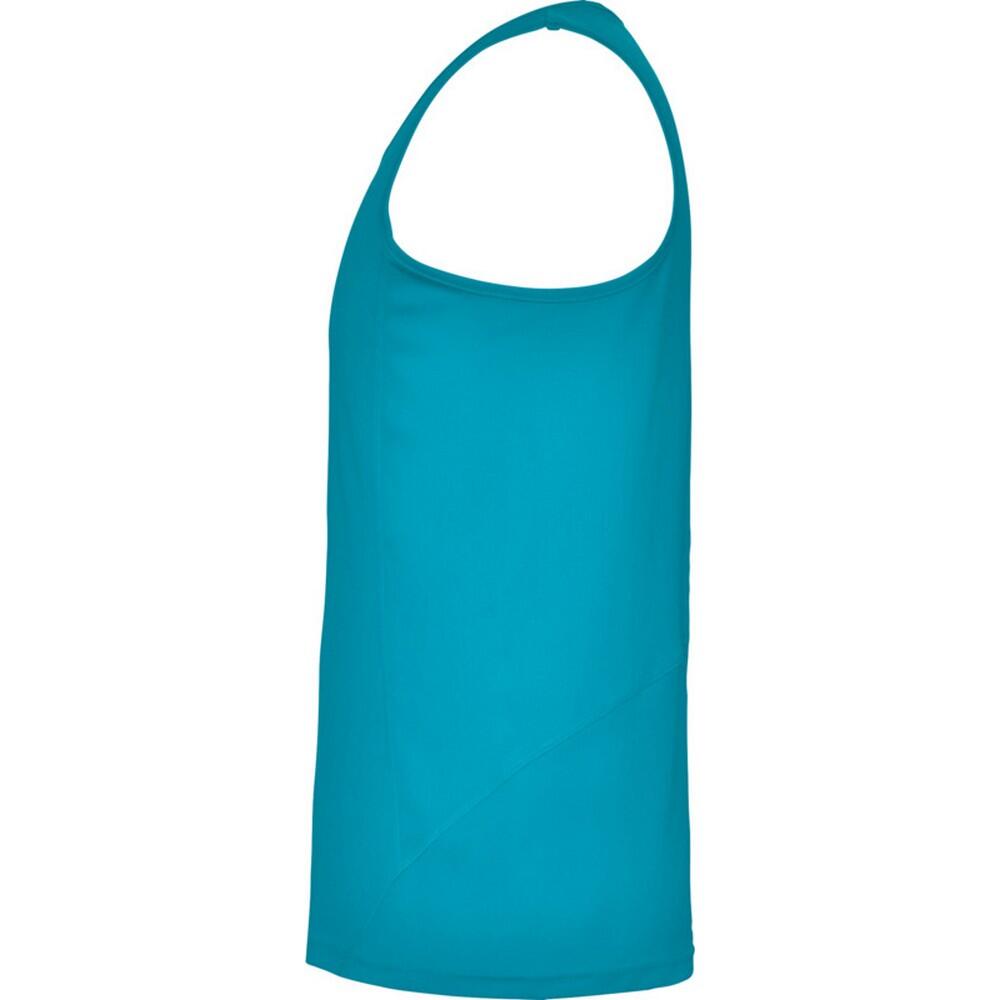 Camiseta Sin Mangas Andre Deportivo para Niños/Niñas Turquesa 4/4