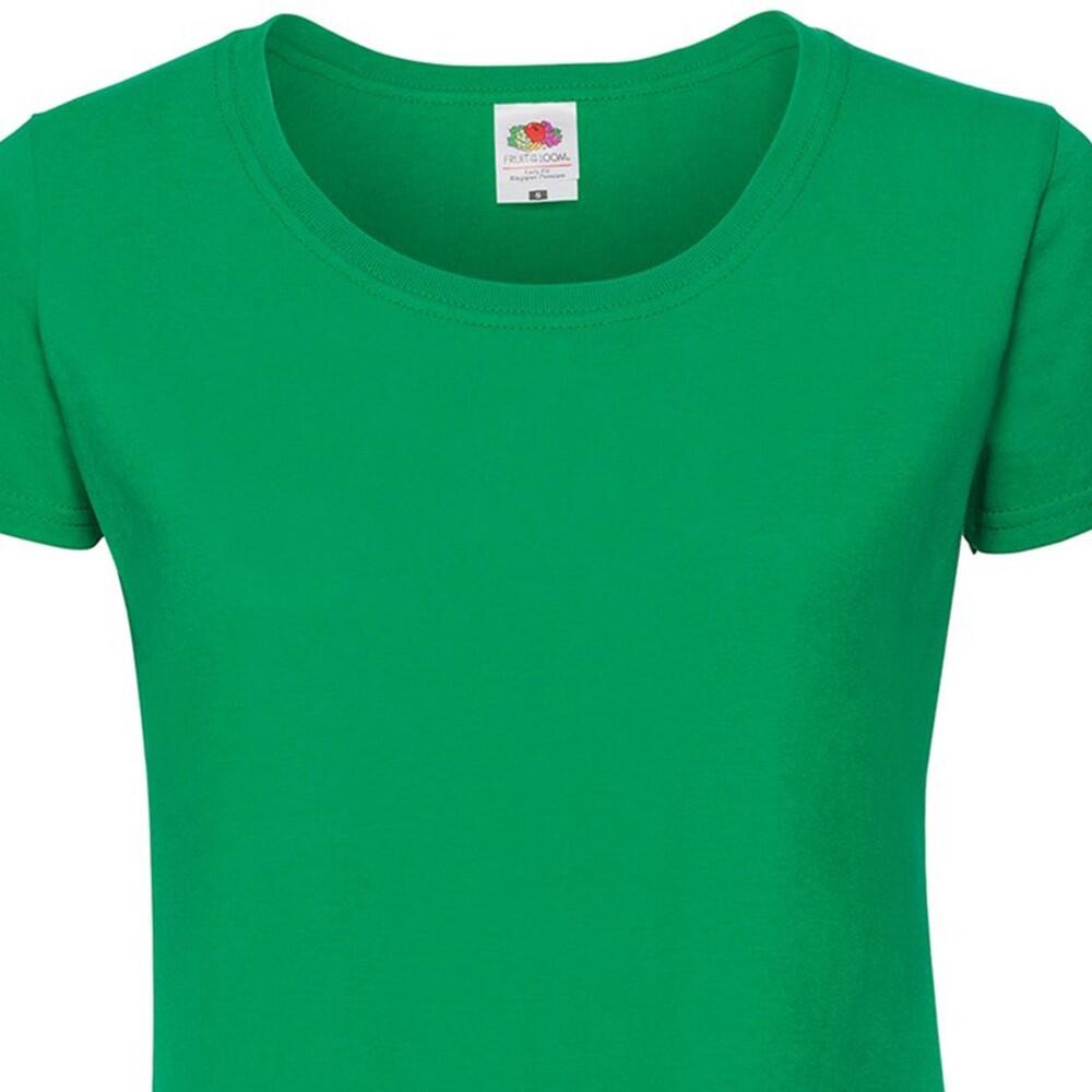 Tshirt ICONIC Femme (Vert Kelly) 2/2
