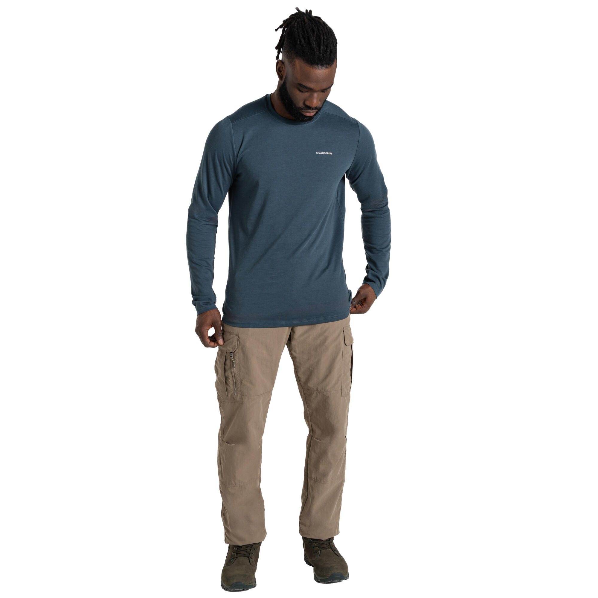 Tshirt ABEL Homme (Bleu Gris Foncé) 3/5
