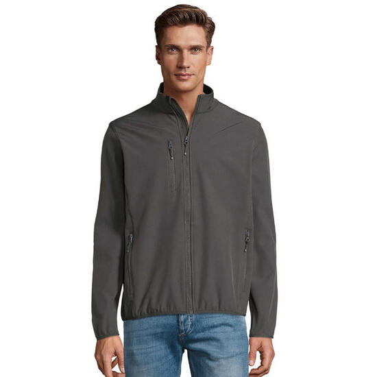 Veste Softshell RADIAN Homme (Gris Charbon Uni)