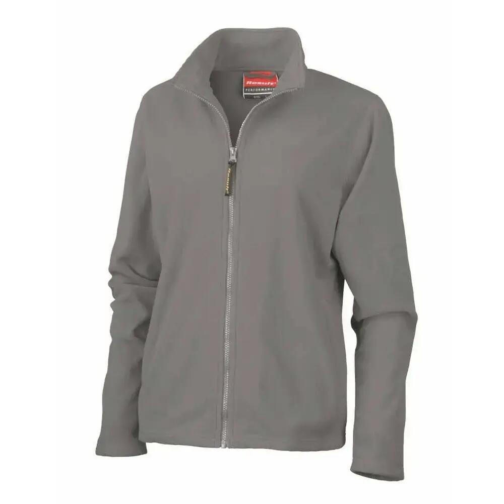 Womens/Ladies Horizon High Grade Microfleece Jacket ( Grey)