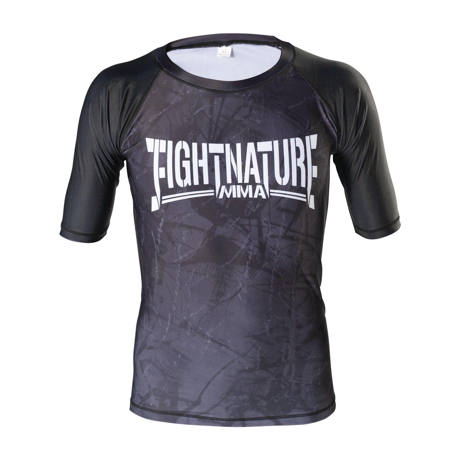 Fightnature - Rashguard Fightnature - Rashguard - Noir -  Xl - Decathlon