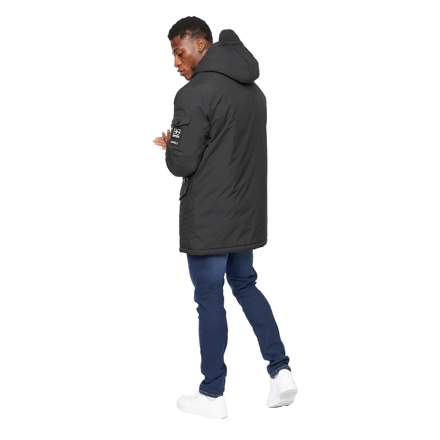 Parka Uomo Crosshatch Legender Nero 3/3
