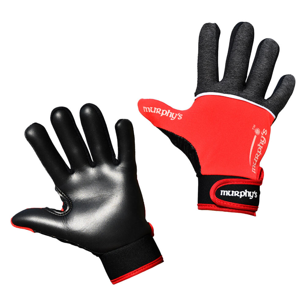 Gants Gaéliques V2 (Gris / Rouge / Blanc) 3/3