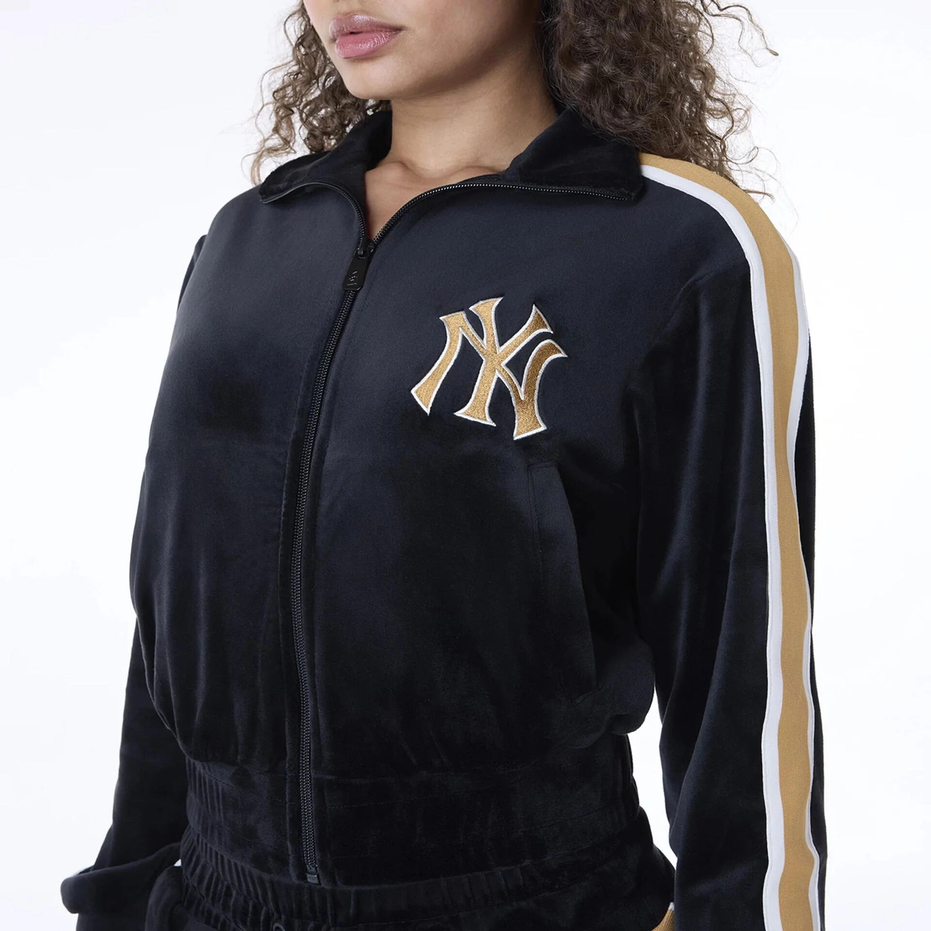 Giacca in velluto donna New York Yankees Track 5/7