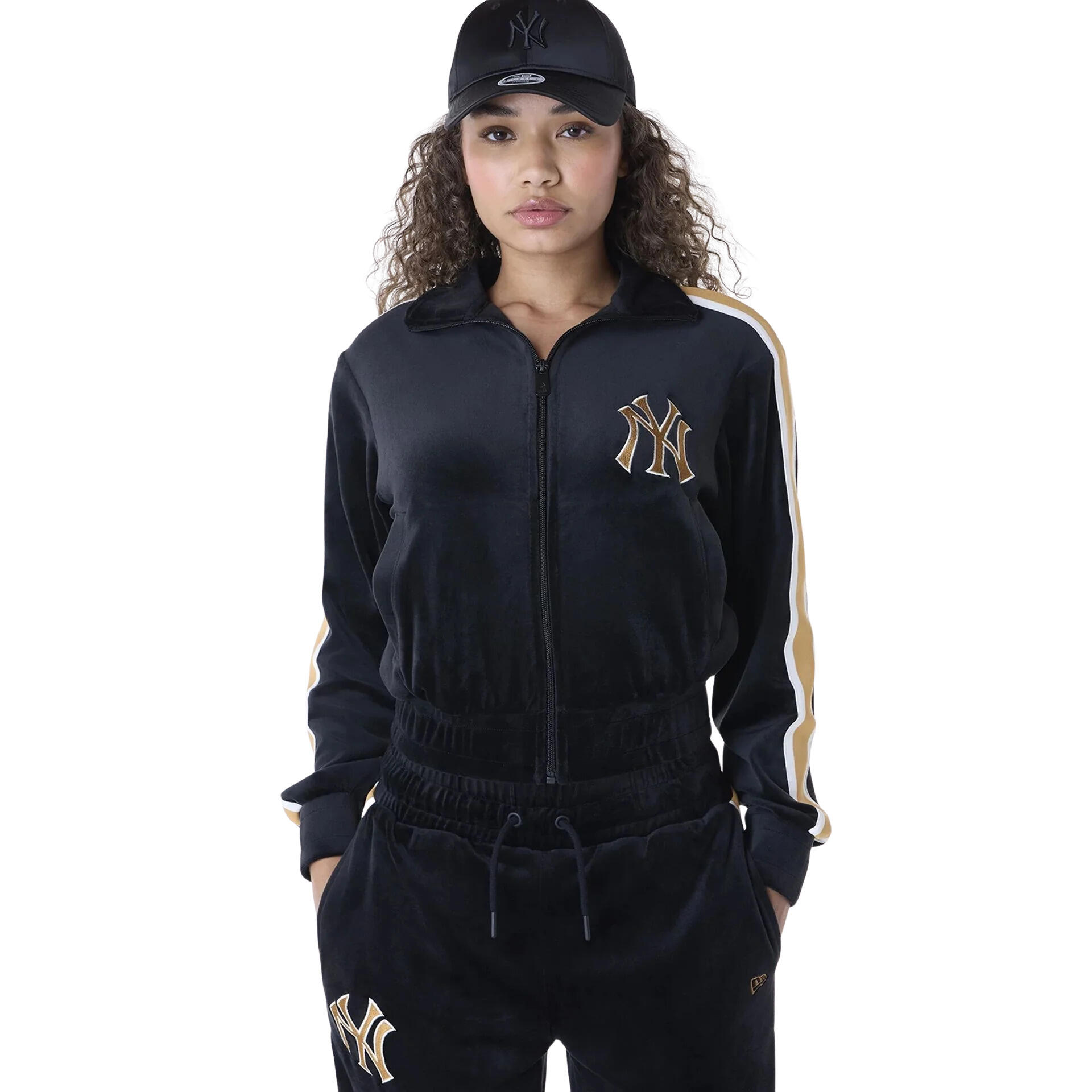 Giacca in velluto donna New York Yankees Track 1/7