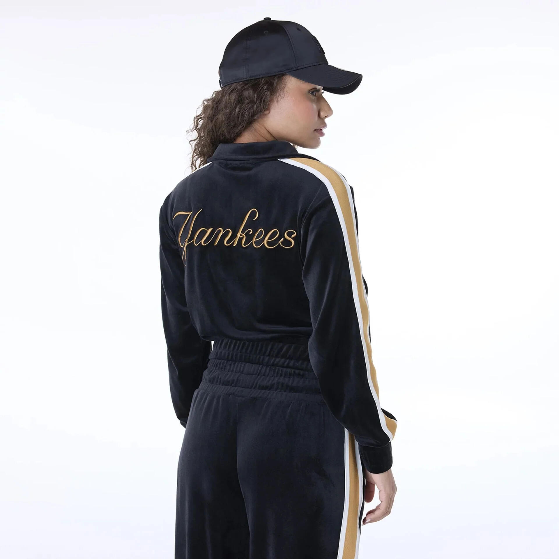 Giacca in velluto donna New York Yankees Track 4/7
