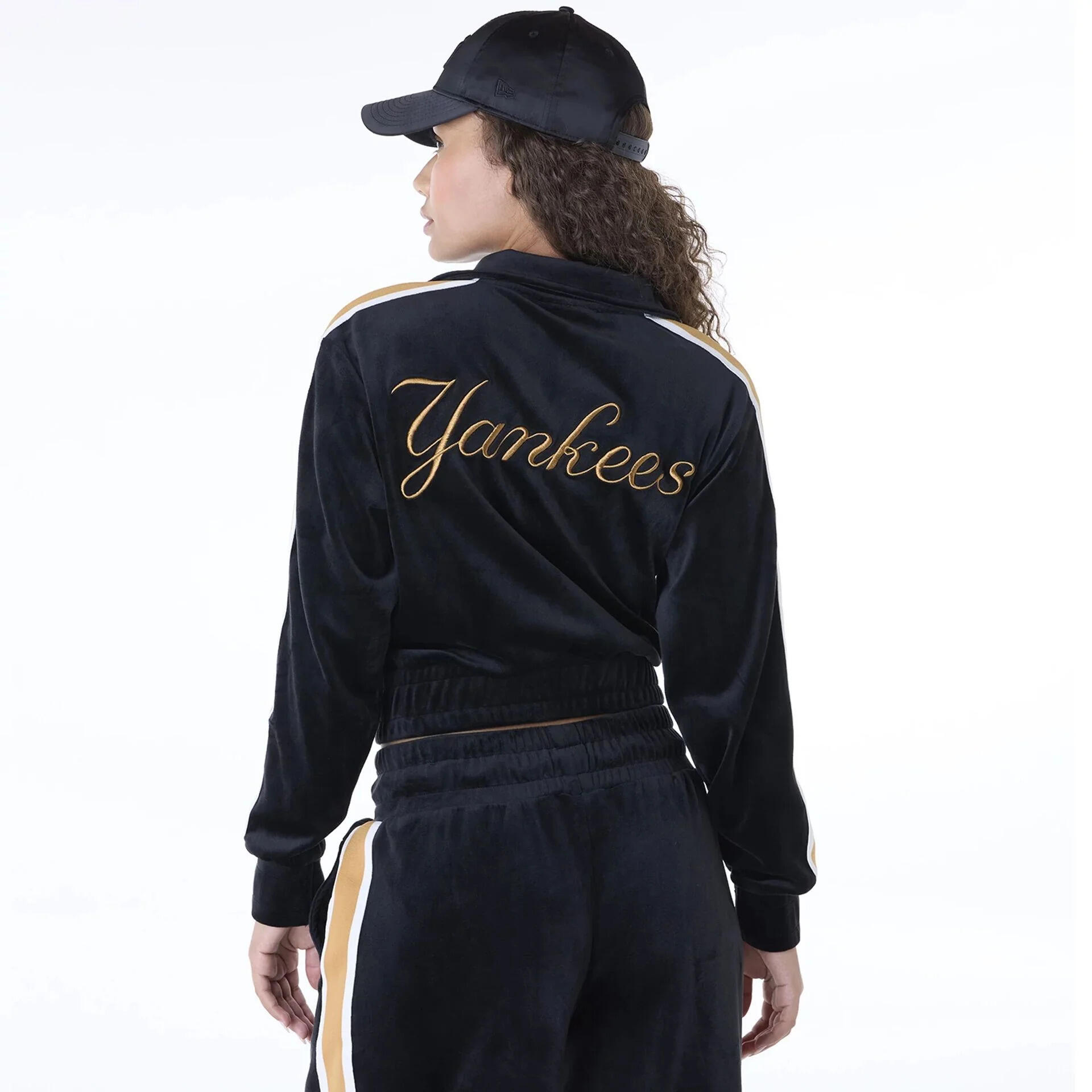 Giacca in velluto donna New York Yankees Track 3/7