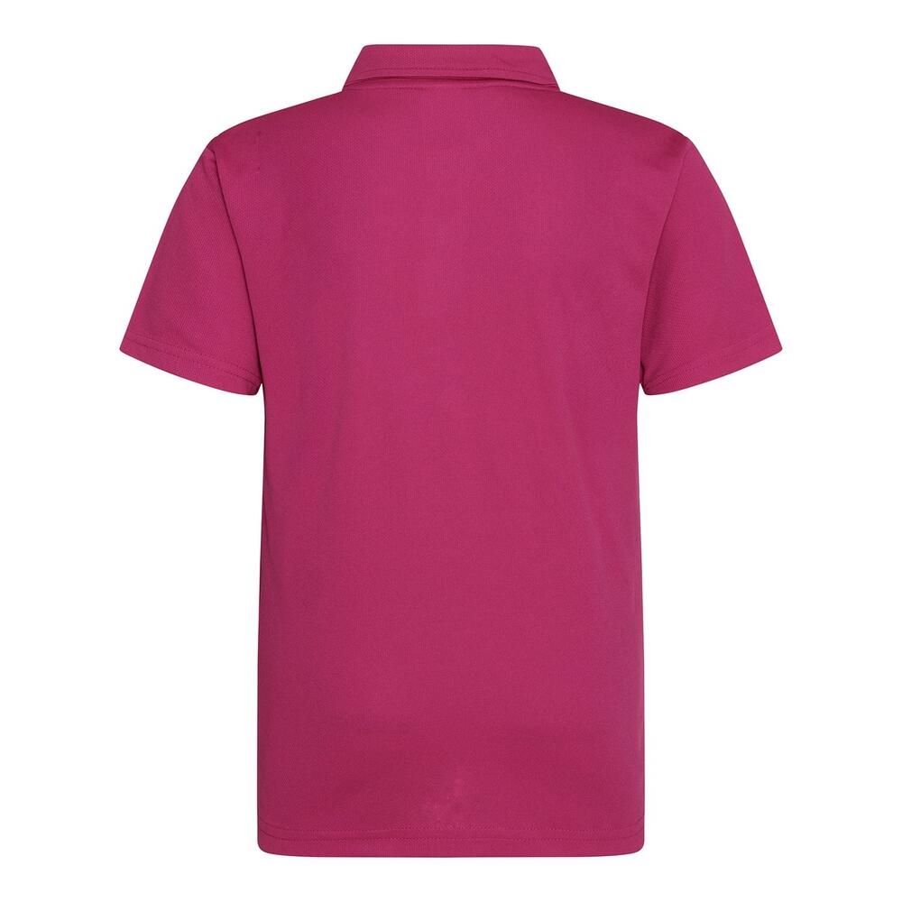 Polo para Niños/Niñas Rosa Fuerte 2/2