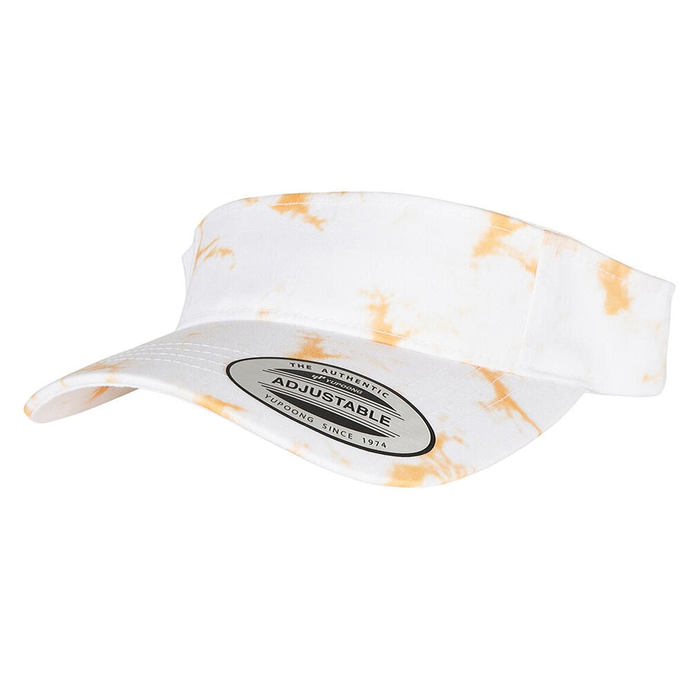Schirmmütze Abgerundeter Kopf Damen und Herren Orange/Weiß 2/2