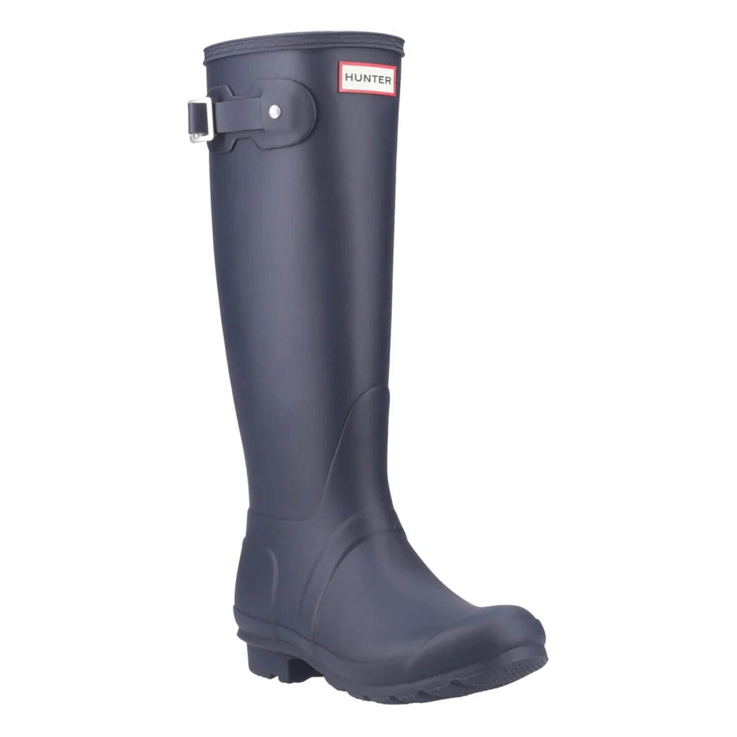 Womens/Ladies Tall Wellington Boots (Navy) 1/4