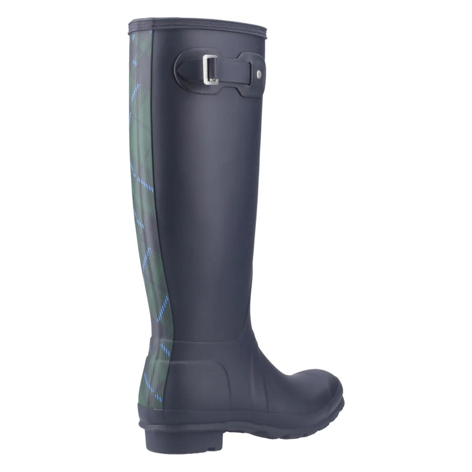 Womens/Ladies Tall Wellington Boots (Navy) 2/4