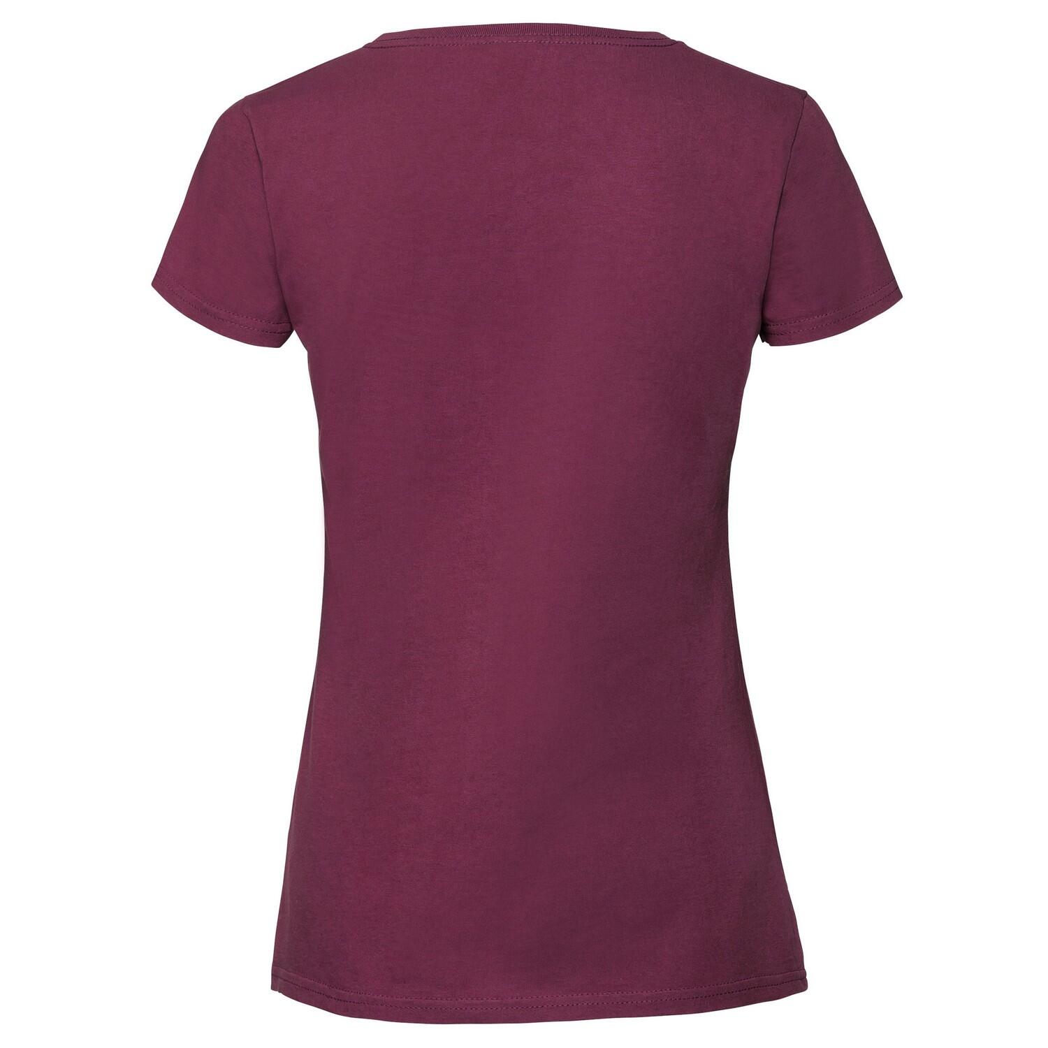 Camiseta Iconic 190 para Mujer Burdeos 2/3