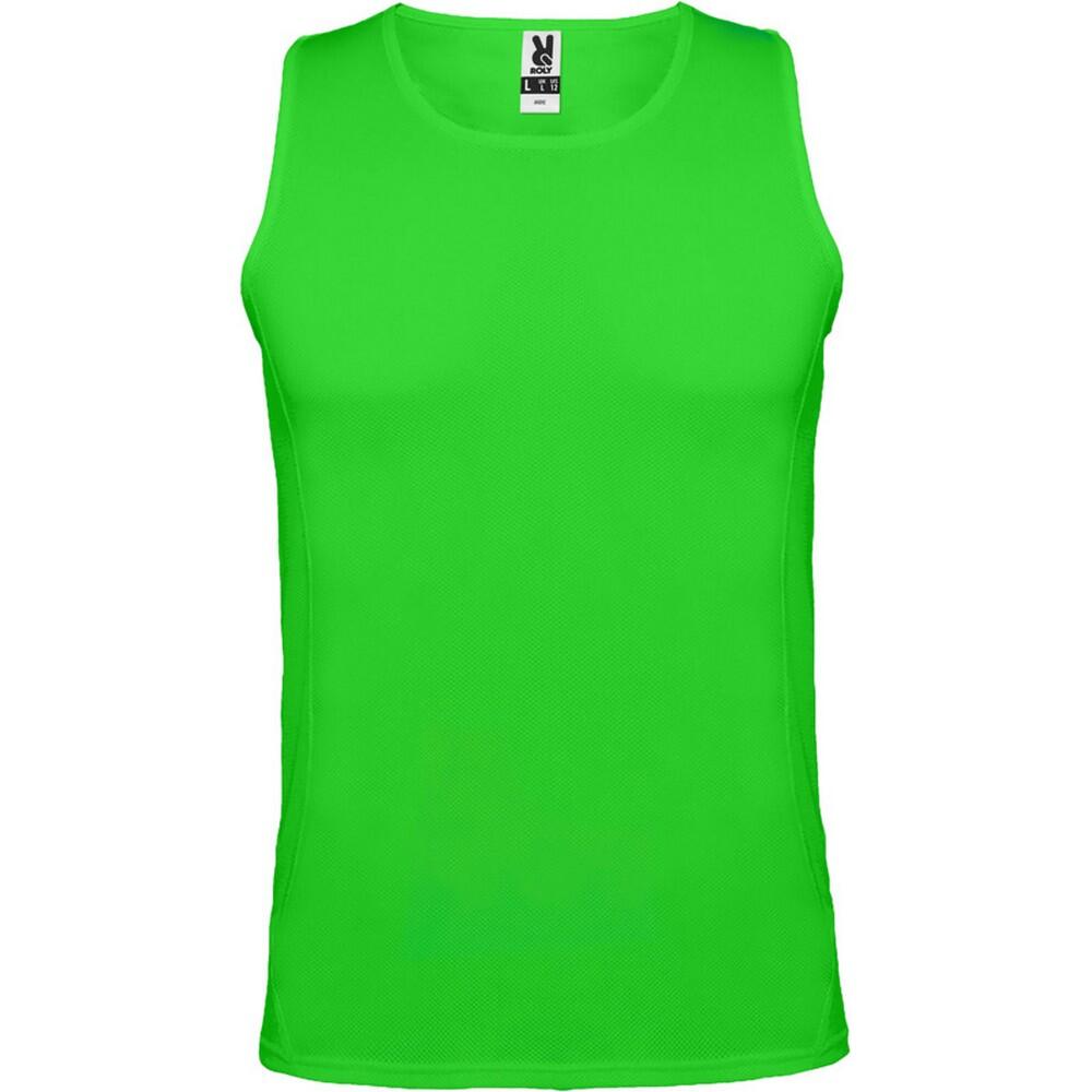 ROLY Childrens/Kids Andre Sports Vest Top (Lime)