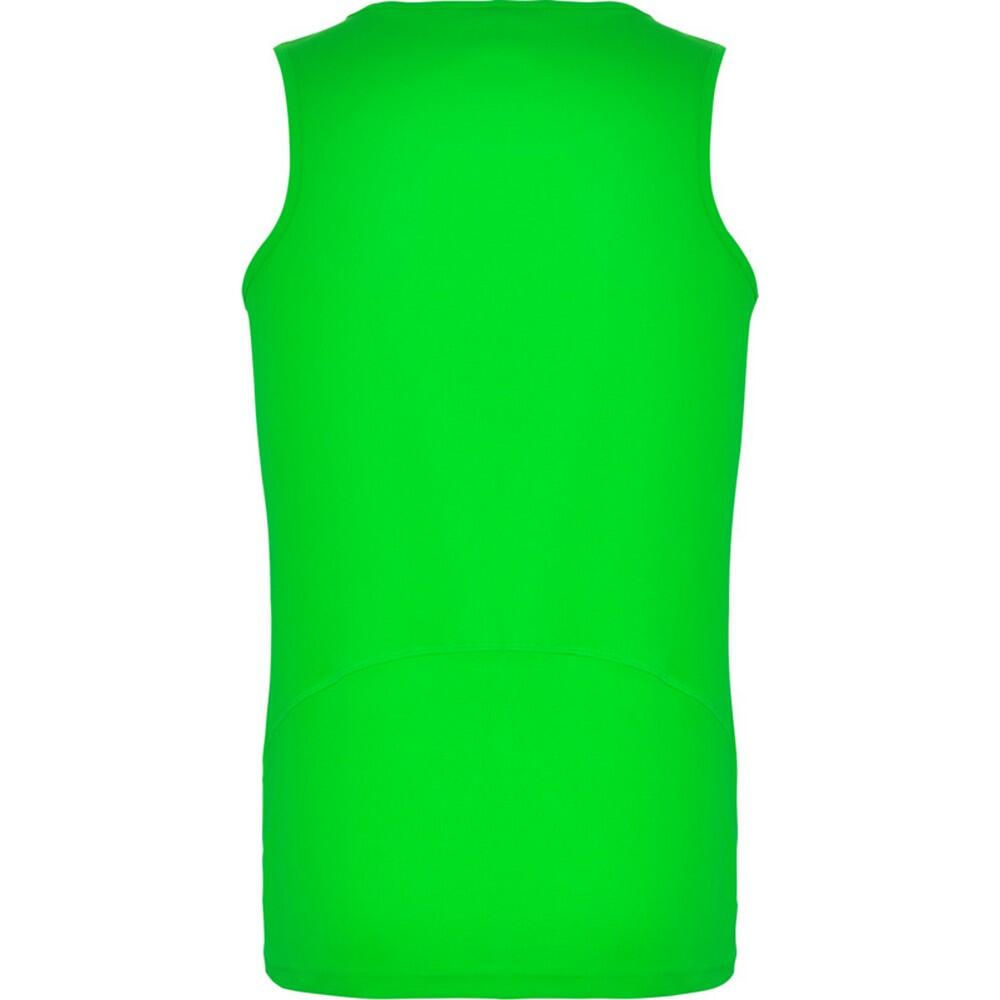Canottiera Sportiva Bambini Roly Andre Lime 2/4