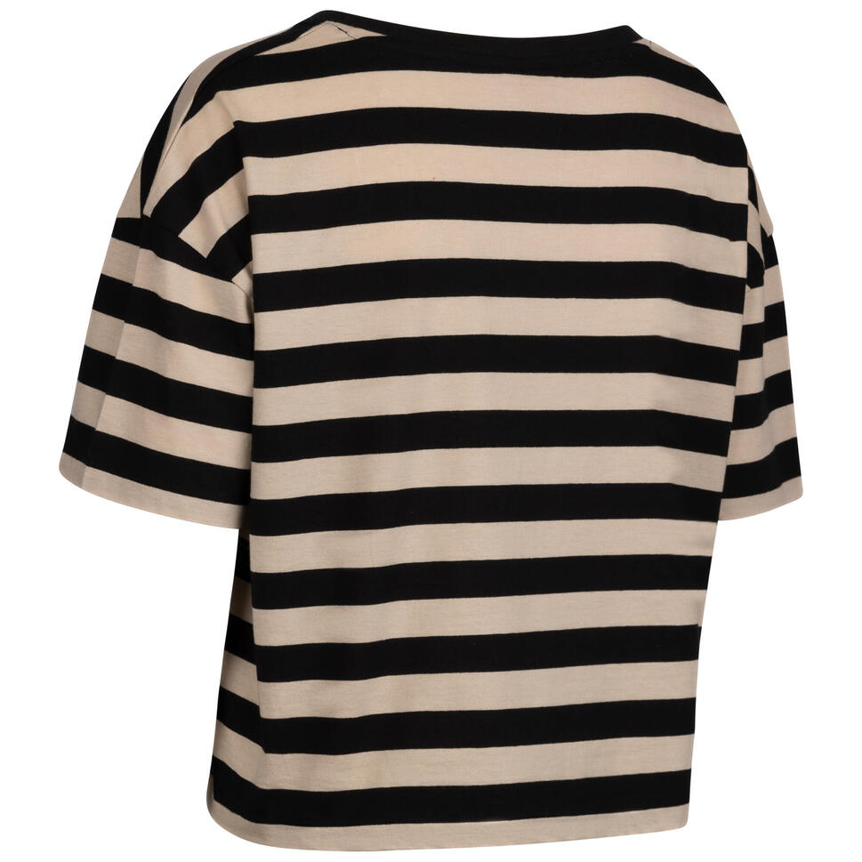 Damska Koszulka W Paski Donna Boxy T-shirt