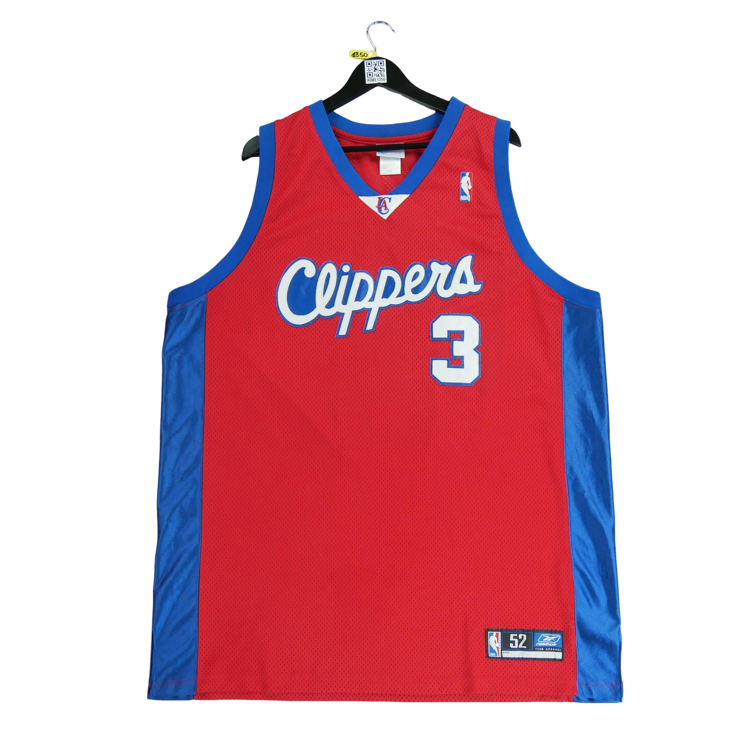 REEBOK Seconda Mano - Maglia Los Angeles Clippers NBA da uomo - Stato buono