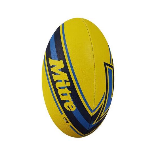 Ballon de rugby Mitre CUB enfant jaune picots caoutchouc