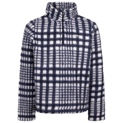 Felpa In Pile Mezza Cerniera Bambini Trespass Booker Blu Navy