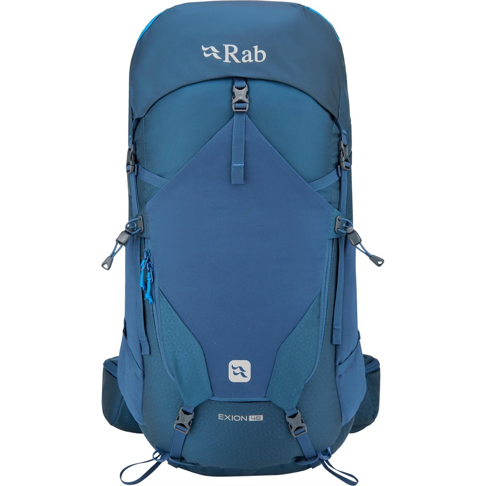 Sac à dos - Randonnée - Unisexe - 48 L, V-TRAX et armature aluminium - Bleu 3/7