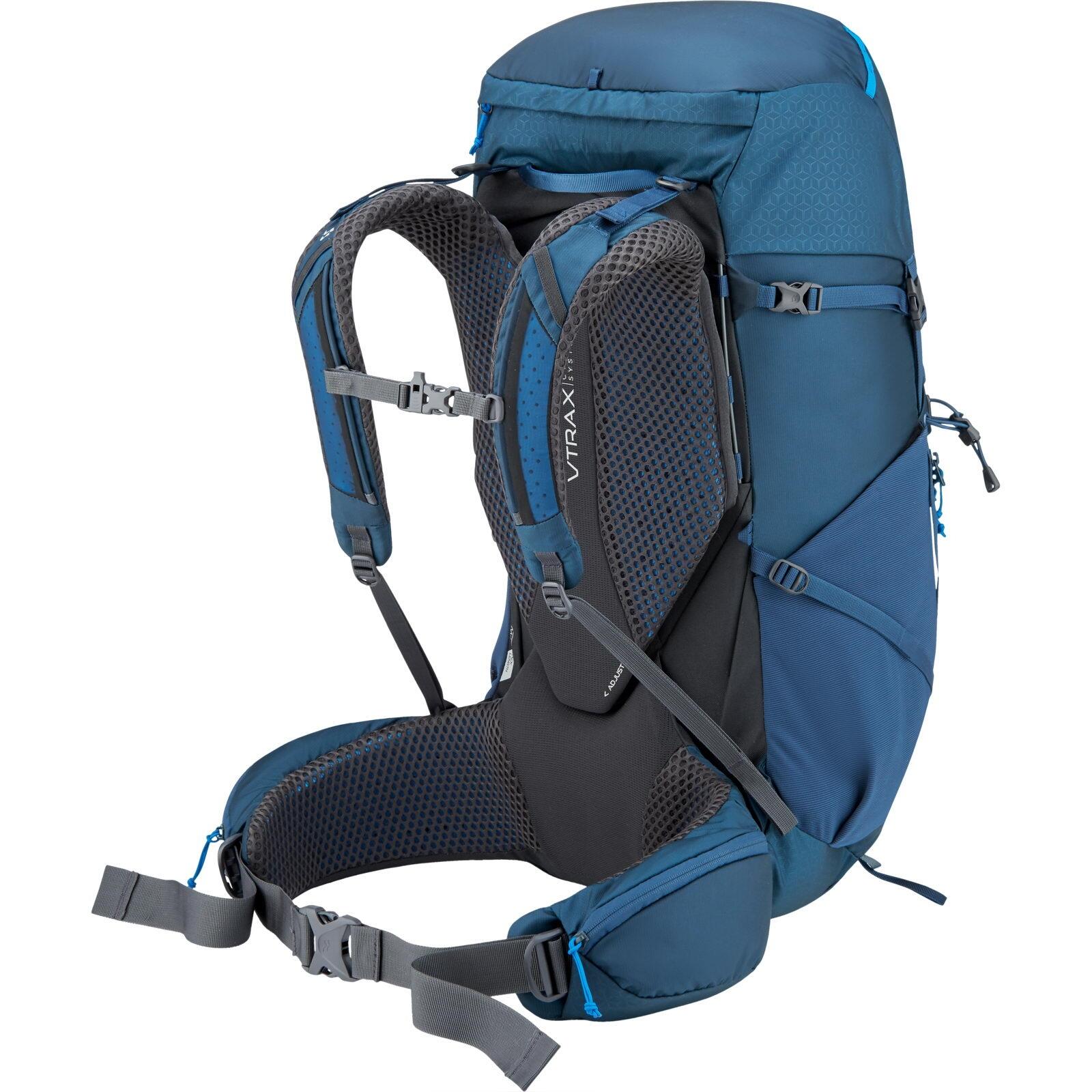 Sac à dos - Randonnée - Unisexe - 48 L, V-TRAX et armature aluminium - Bleu 4/7
