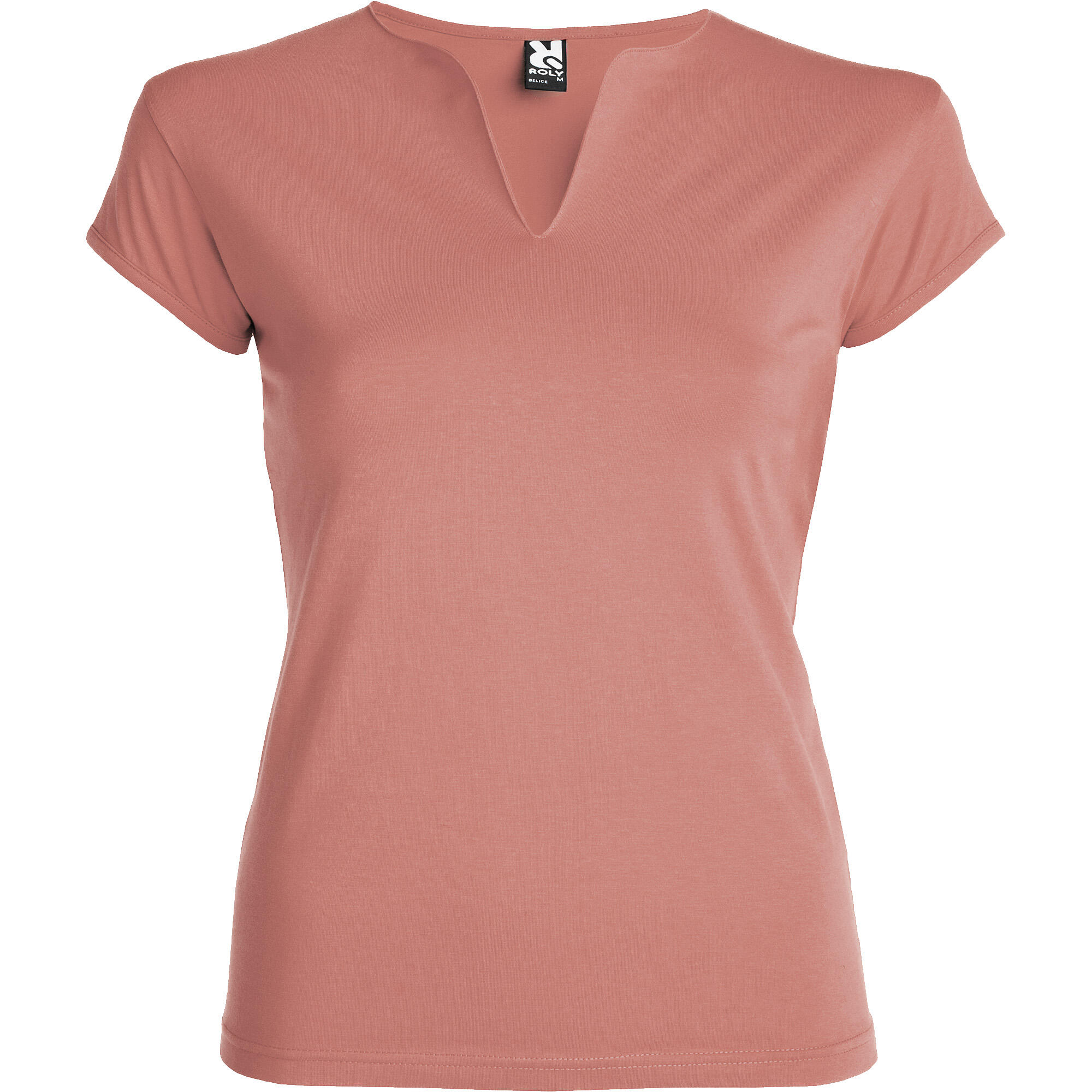 Roly - Tshirt Belice Femme (orange Argile) - T-shirt Manches Courtes - Rose - 40 M - Decathlon