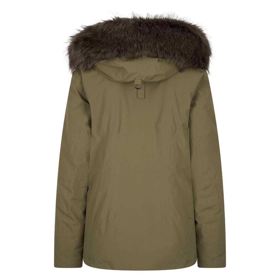 Damska wodoodporna kurtka jeździecka z kapturem HV Polo Isa