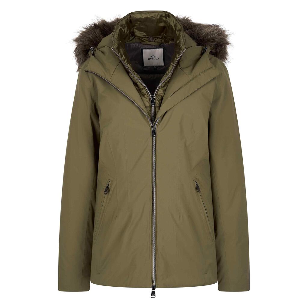 Women's waterproof hooded riding jacket HV Polo Isa