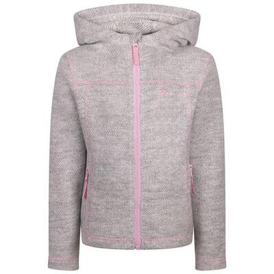 Felpa Con Cappuccio E Zip Intera Donna Trespass Shawna Bianco Rosa