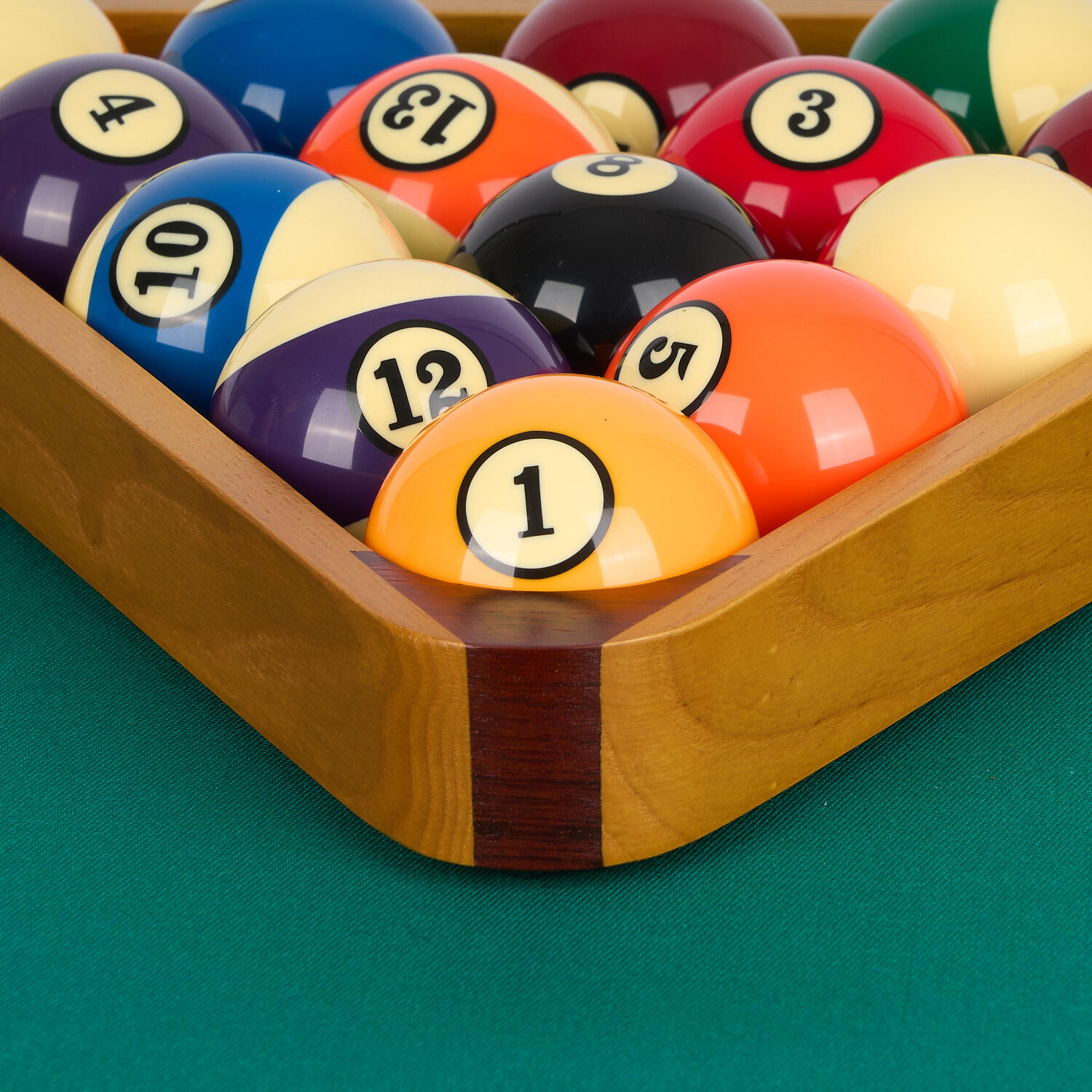 Billard Dreieck mit Gleitern Billard Unisex 4/5