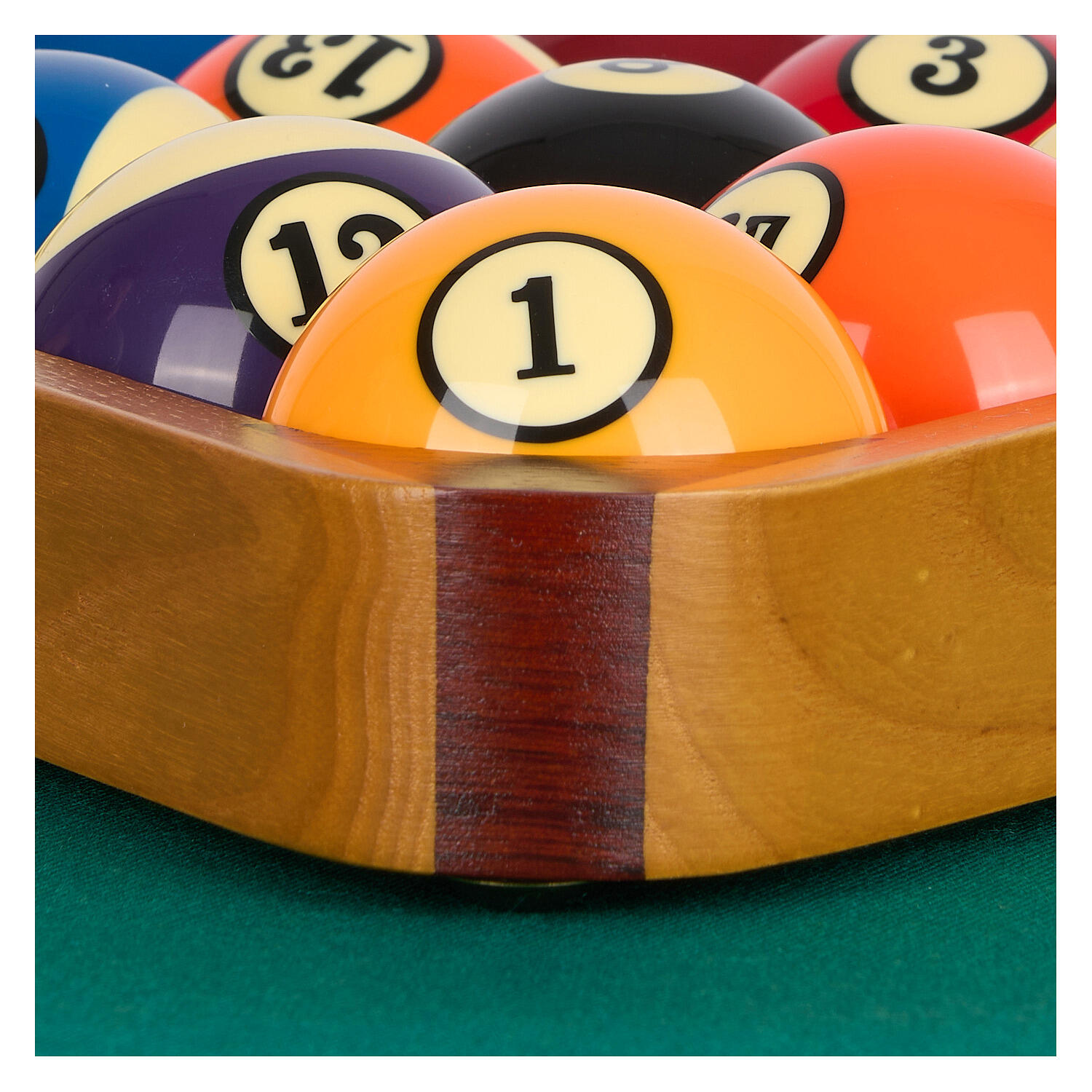 Billard Dreieck mit Gleitern Billard Unisex 3/5