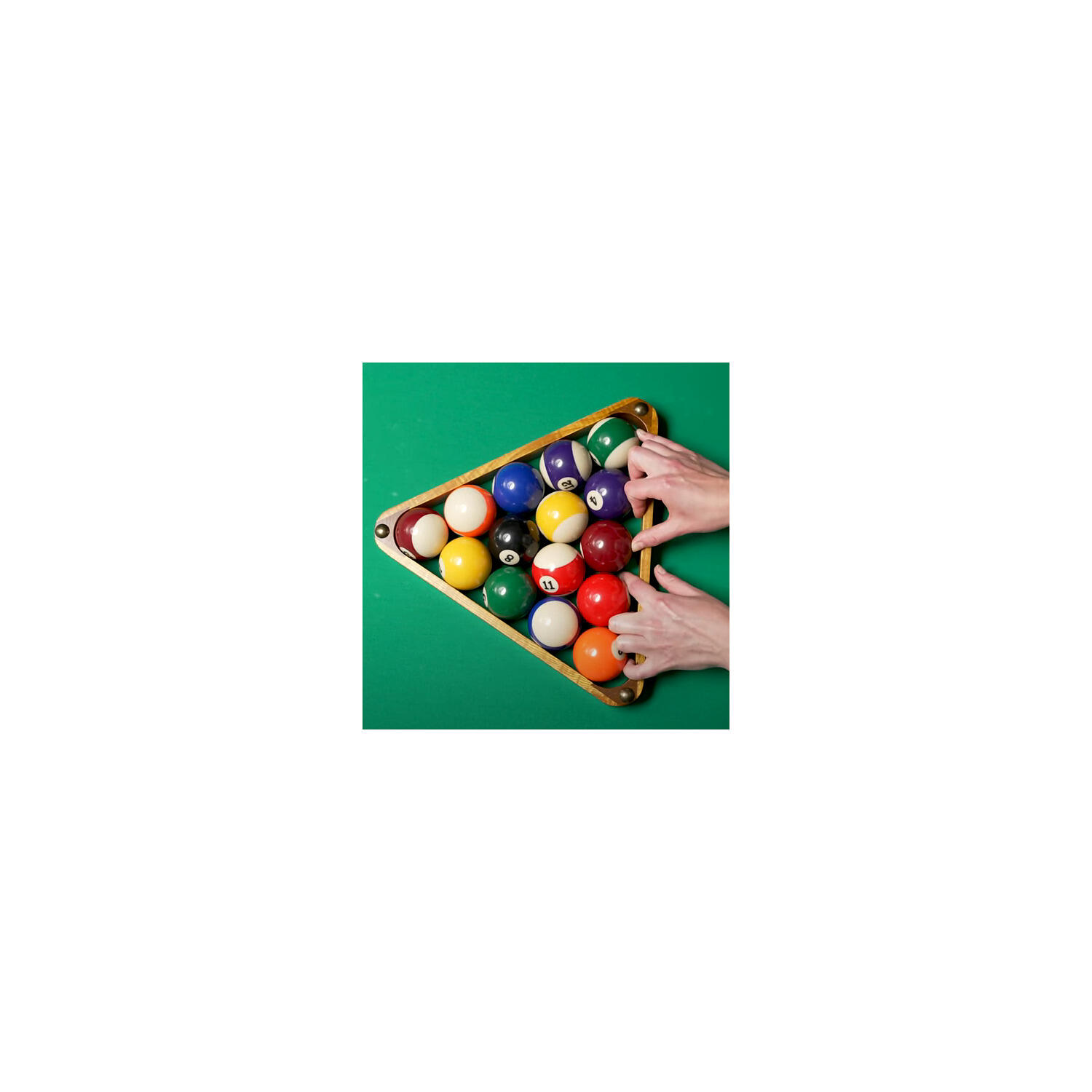 Billard Dreieck mit Gleitern Billard Unisex 5/5