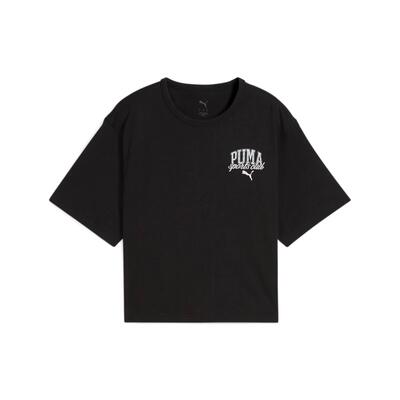 Kort dames-t-shirt puma class relaxed
