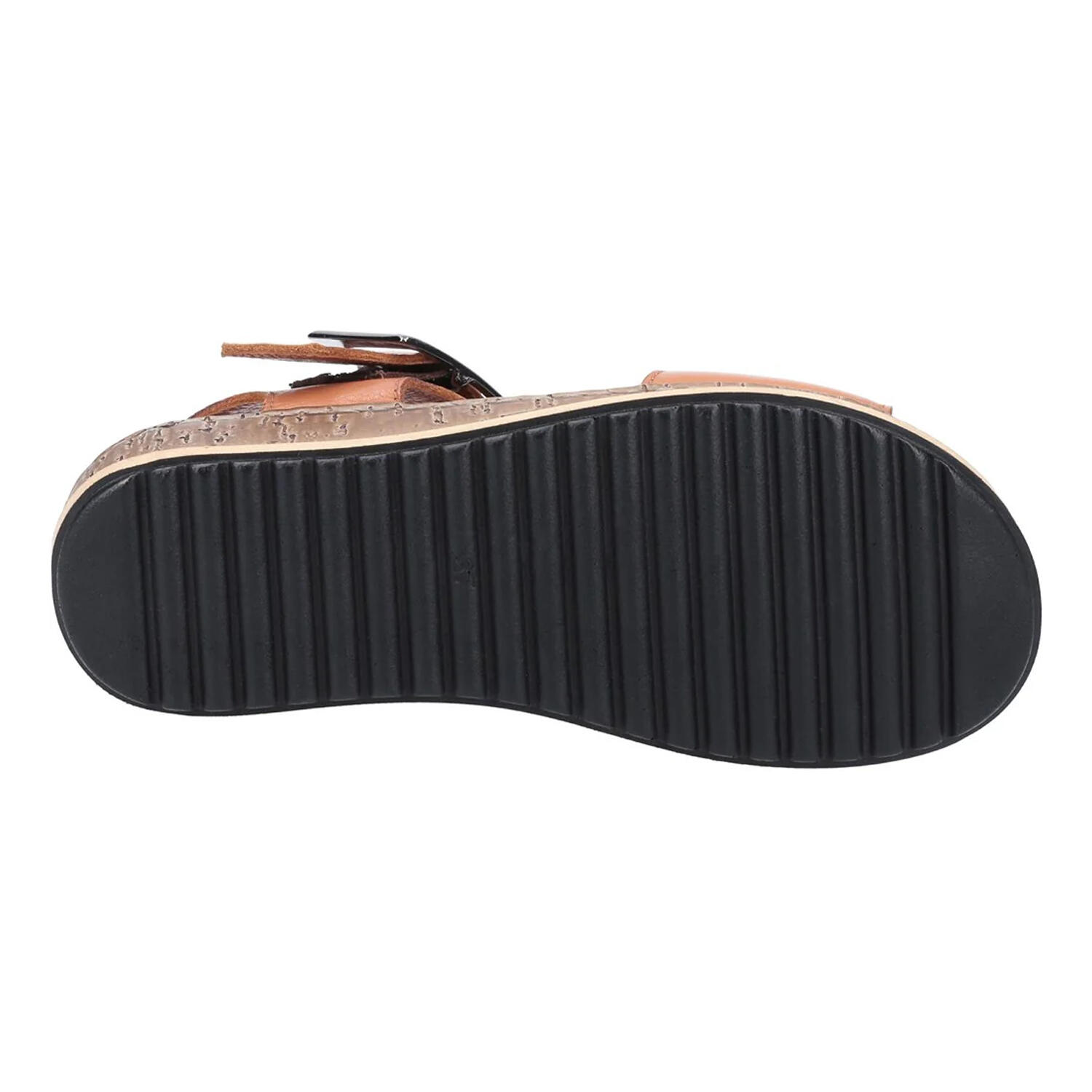 Sandalen "Ellie", Leder Damen Hellbraun 4/4