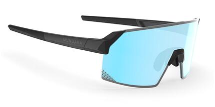 Lunettes de soleil de sport RAPTOR noir mat, CX Bleu - cat.3 - MUNDAKA