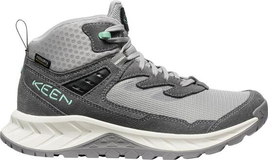 Femme HIGHTRAIL MID WP W Chaussures de randonnée Gris clair/Vertlichen