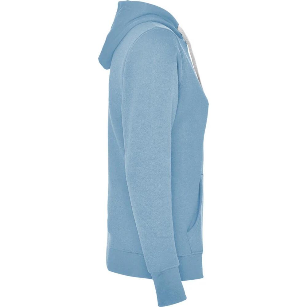 Sweat URBAN Femme (Bleu Ciel / Blanc) 3/3