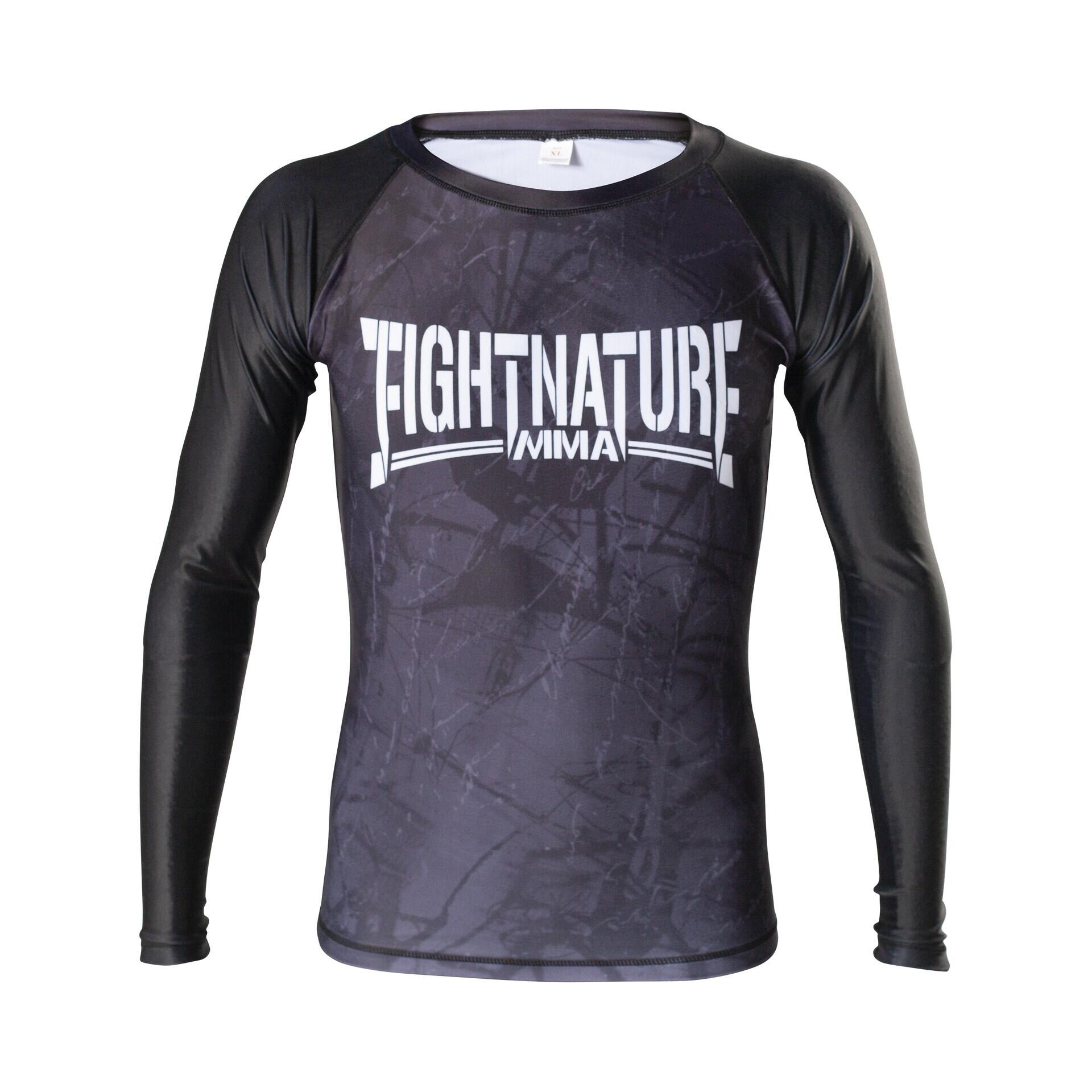 Rashguard maniche lunghe Fightnature 1/3