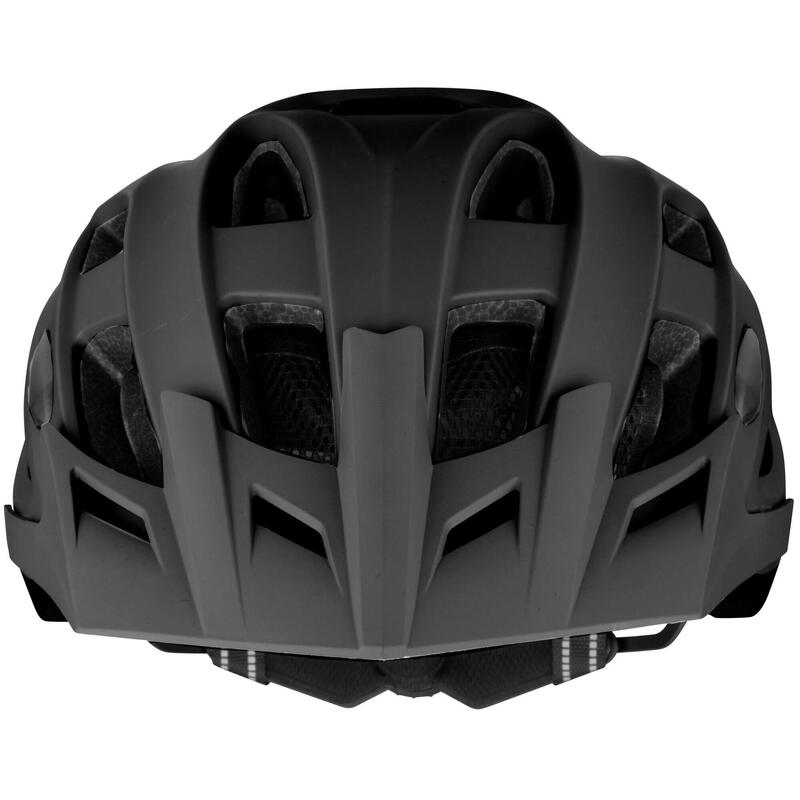 Casca bicicletă 1936 reglabilă cu LED reîncărcabil, neagră L (59-61 cm)