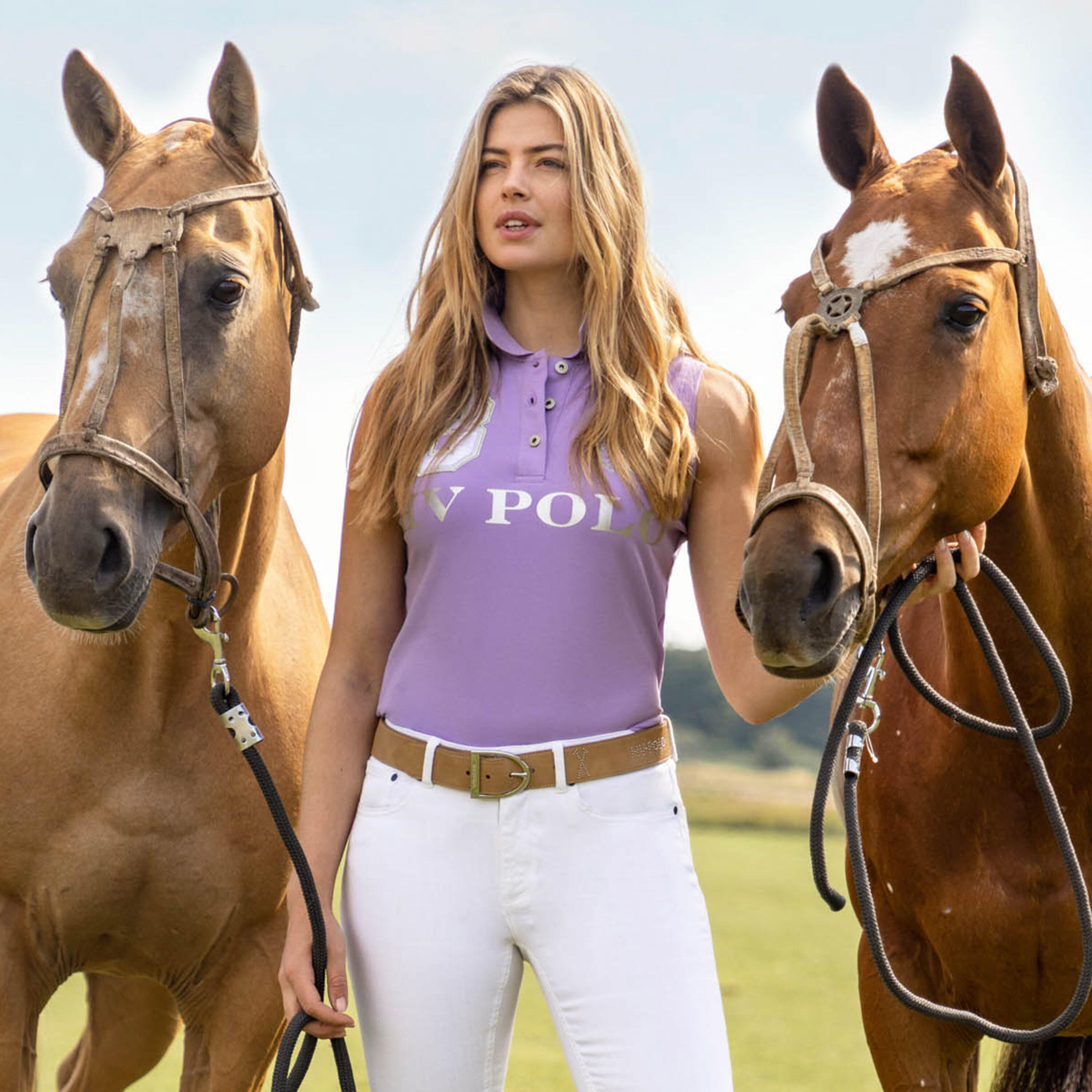 Ärmelloses Reitpolo für Frauen HV Polo Favouritas 3/3