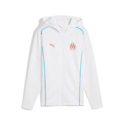 Veste de survêtement à capuche enfant OM Casuals 2024/25