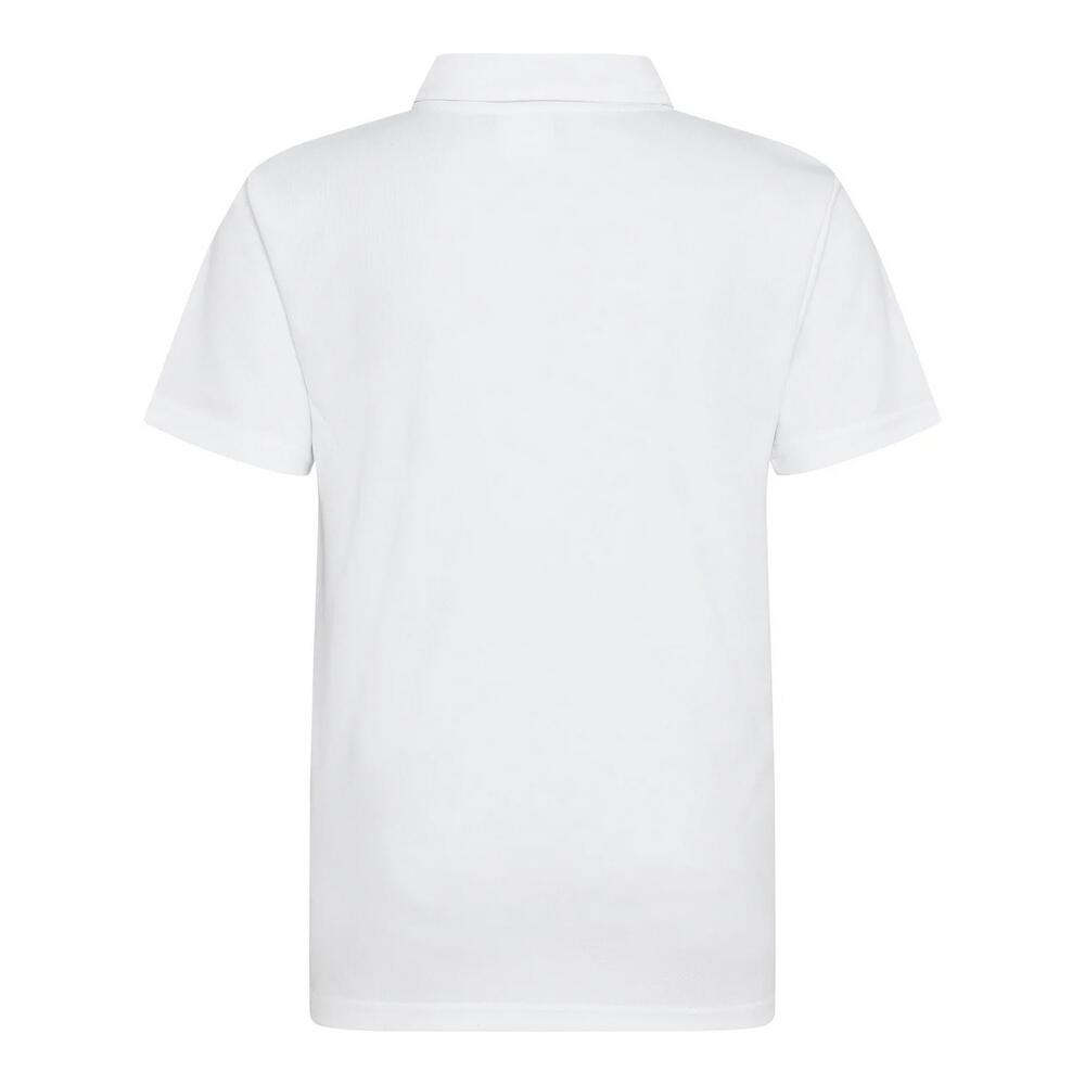 Polo para Niños/Niñas Blanco Ártico 2/2