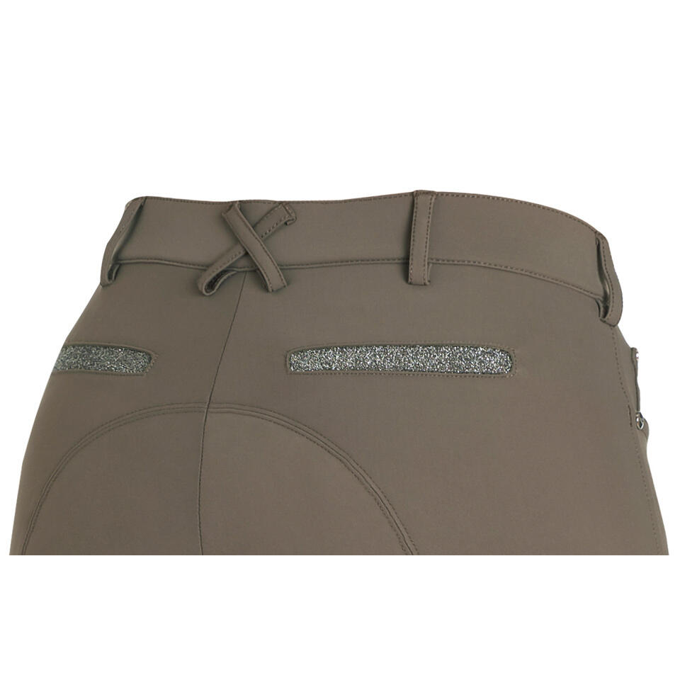 Spodnie jeździeckie mid grip damskie Schockemöehle Livia 3/3