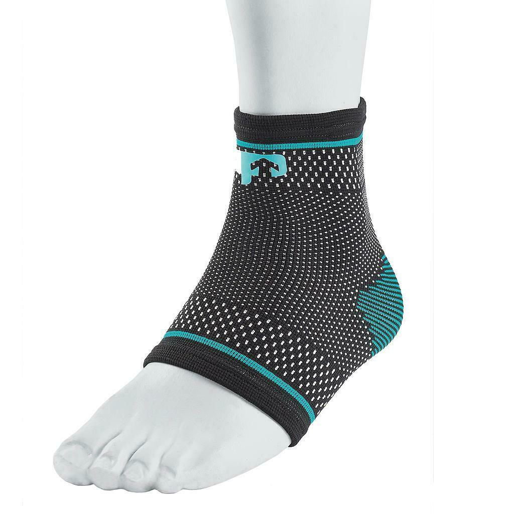 Elastic Compression Ankle Support (Black/Blue) 1/1