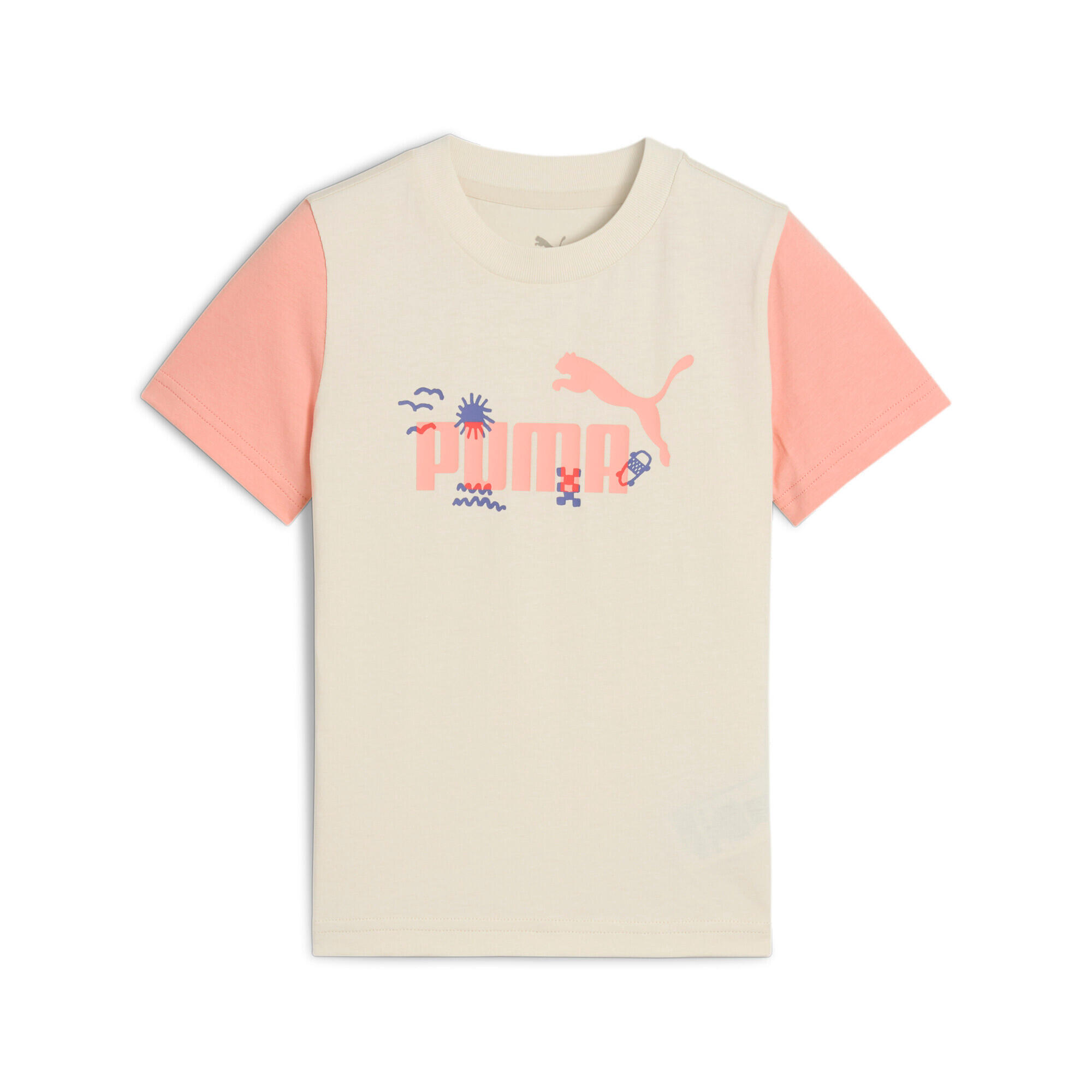 Tricou copii Puma Sandy Adventures Tee Ps, Bej