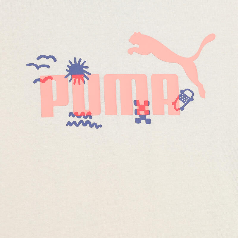 Tricou copii Puma Sandy Adventures Tee Ps, Bej